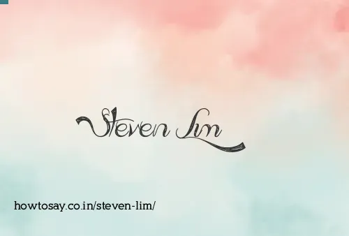 Steven Lim