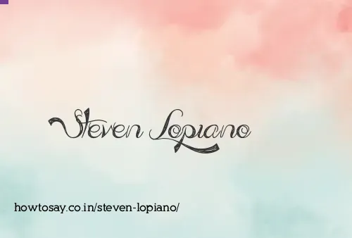 Steven Lopiano