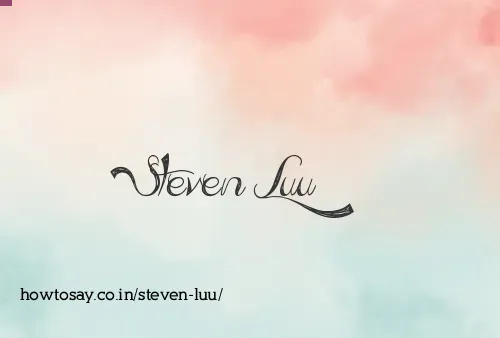 Steven Luu