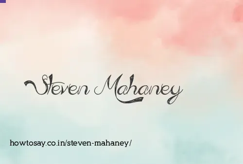 Steven Mahaney
