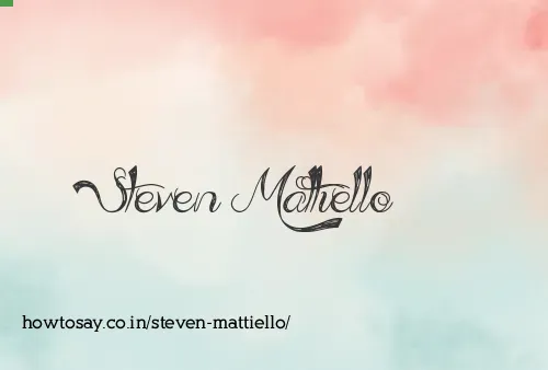 Steven Mattiello
