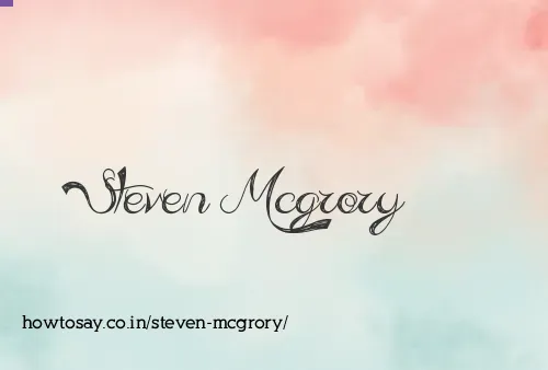 Steven Mcgrory
