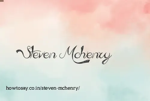 Steven Mchenry