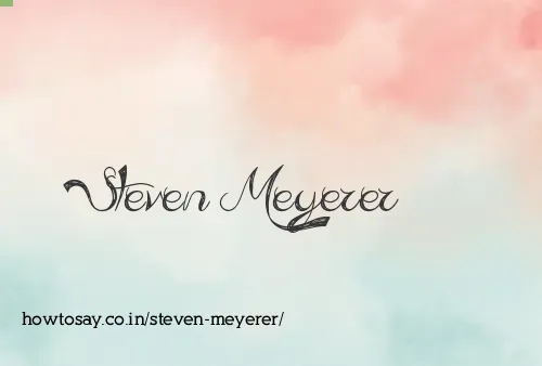 Steven Meyerer