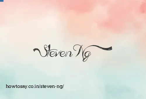 Steven Ng