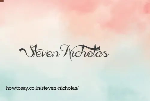Steven Nicholas