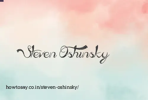 Steven Oshinsky