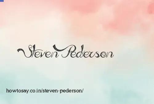 Steven Pederson