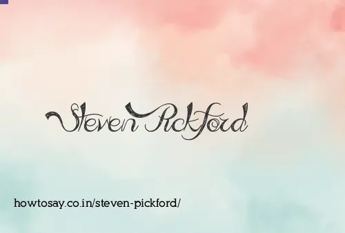 Steven Pickford