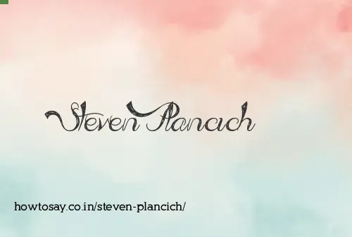 Steven Plancich