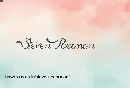 Steven Poorman
