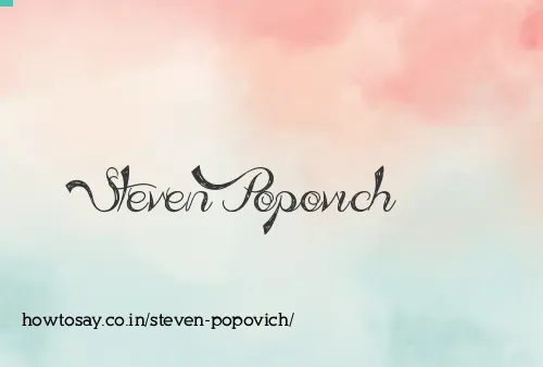 Steven Popovich