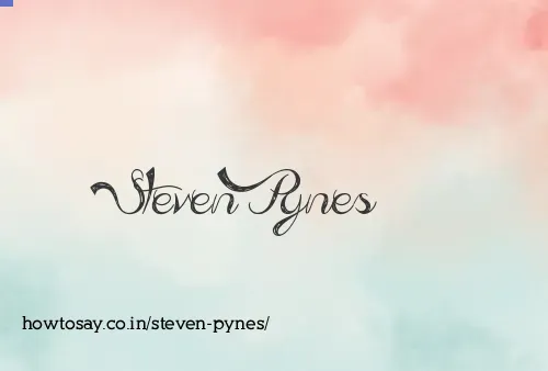 Steven Pynes