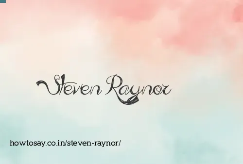 Steven Raynor