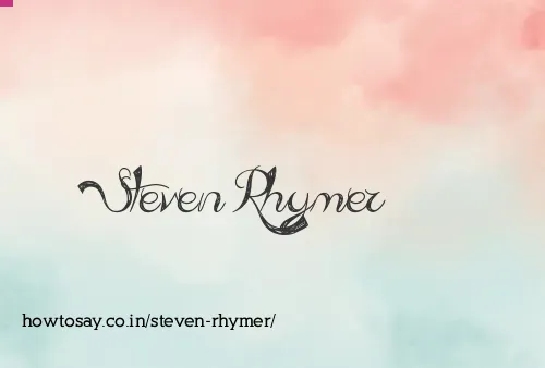Steven Rhymer