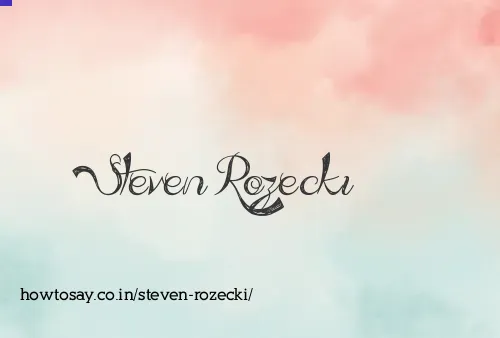 Steven Rozecki