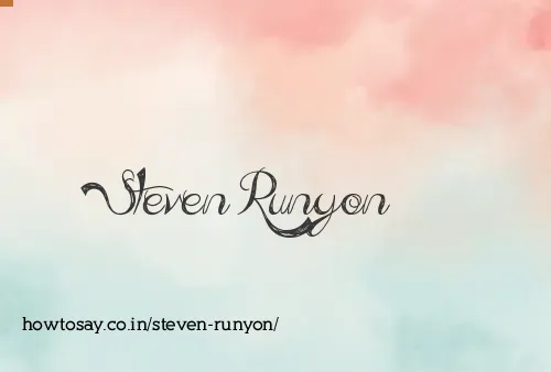Steven Runyon