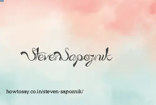 Steven Sapoznik