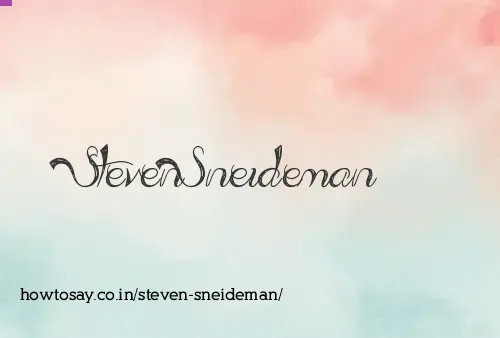 Steven Sneideman