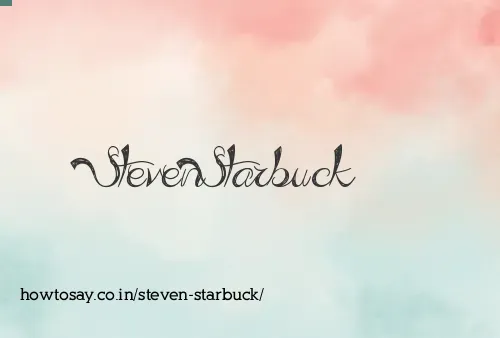 Steven Starbuck