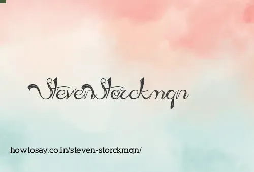 Steven Storckmqn