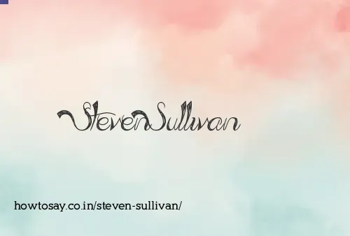 Steven Sullivan