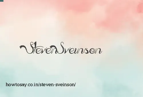 Steven Sveinson