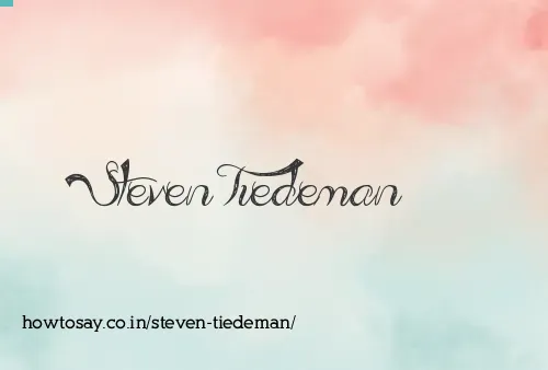 Steven Tiedeman