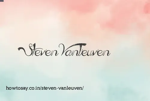 Steven Vanleuven
