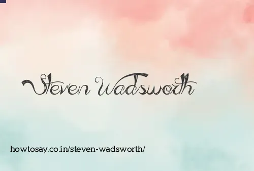 Steven Wadsworth