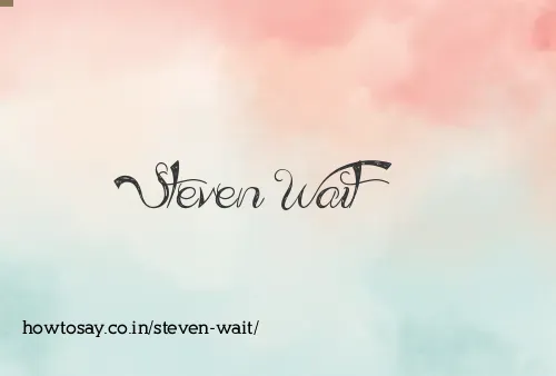 Steven Wait