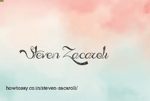 Steven Zacaroli