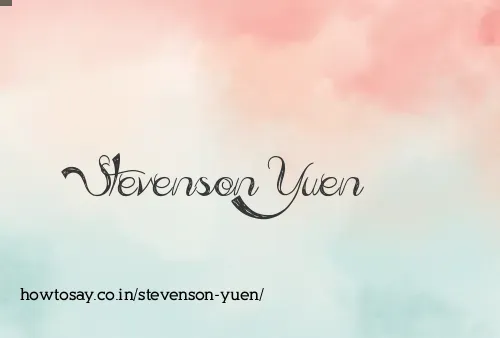 Stevenson Yuen