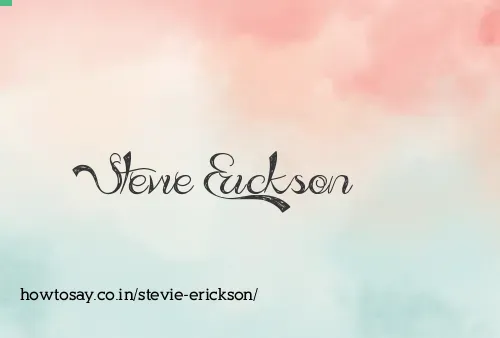 Stevie Erickson