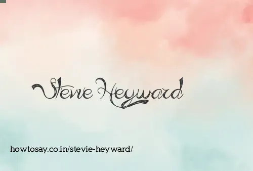 Stevie Heyward