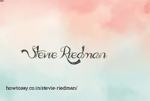 Stevie Riedman
