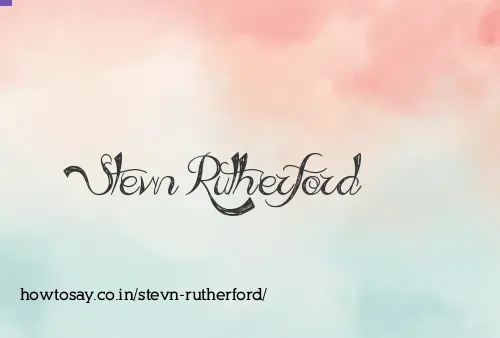Stevn Rutherford