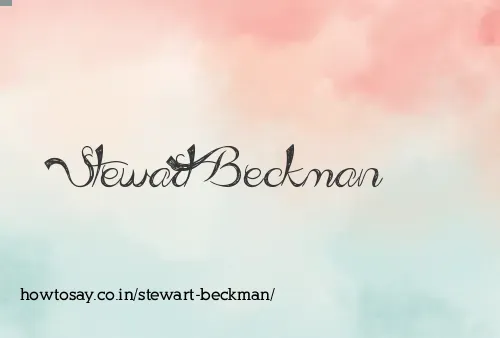 Stewart Beckman