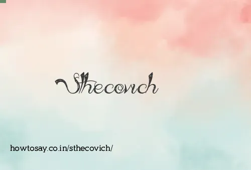 Sthecovich