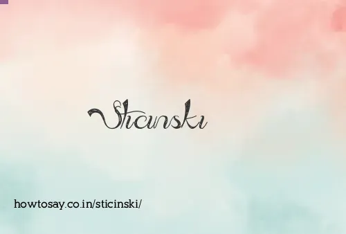 Sticinski