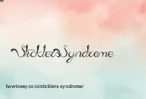 Sticklers Syndrome
