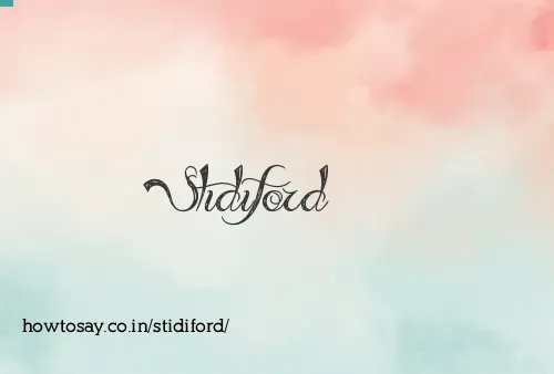 Stidiford