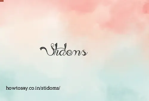 Stidoms