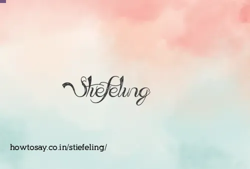 Stiefeling