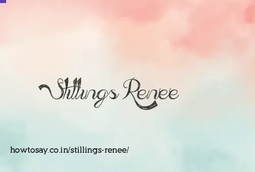 Stillings Renee