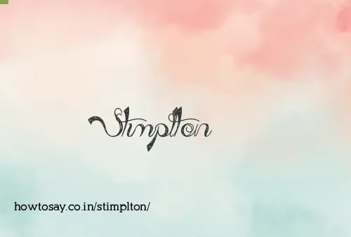 Stimplton