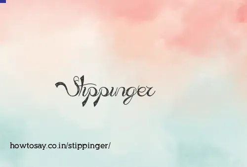 Stippinger