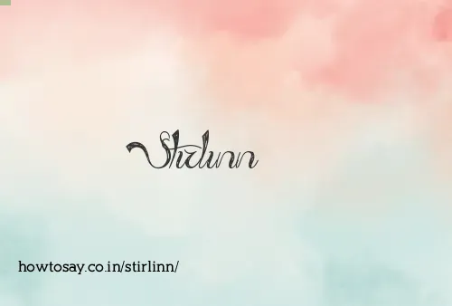 Stirlinn