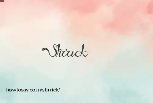 Stirrick