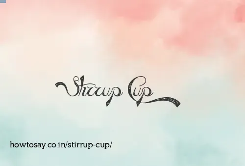 Stirrup Cup